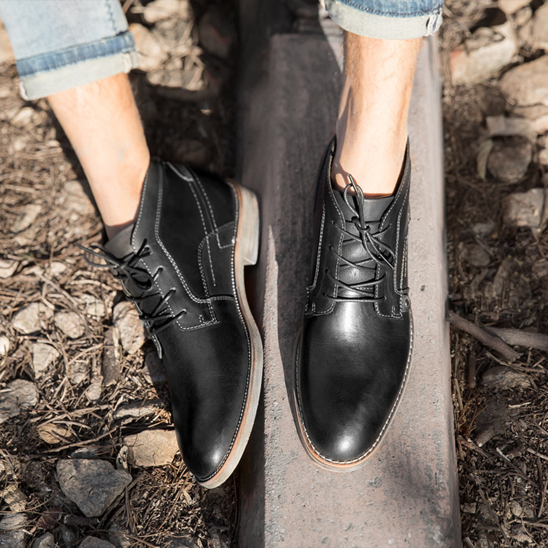 Men's Retro Utility Chukka Boots