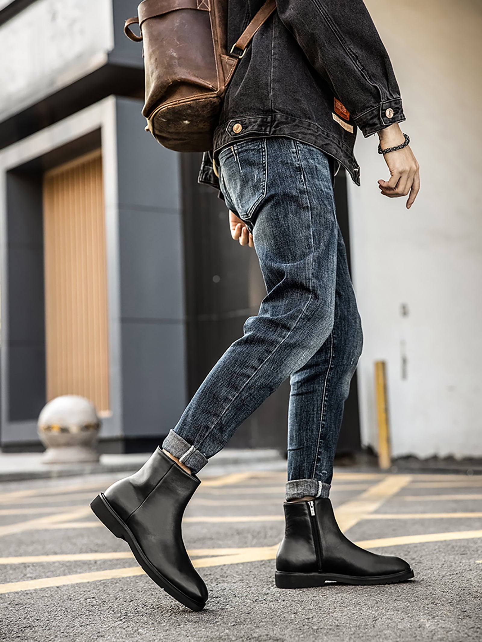 Santimon top chelsea boots