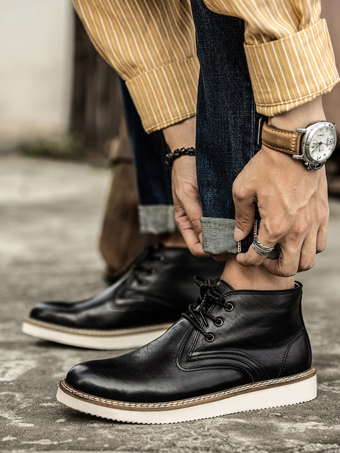 Men's Chukka Boots Foam Sole