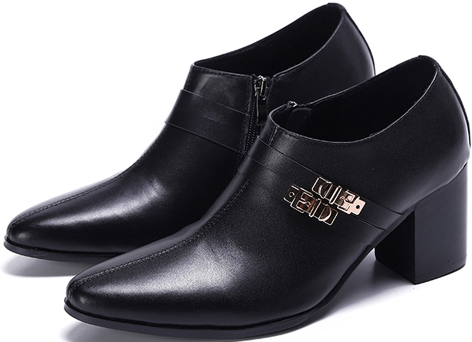Men's Monk Strap Leather Opera Pumps