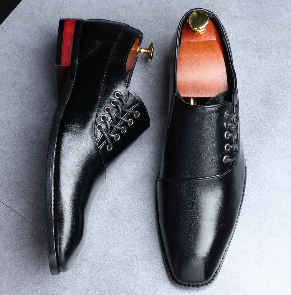 Men's Side Lace Dress Loafers