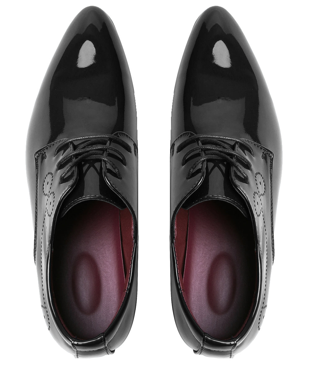 Derby clásico liso para hombre