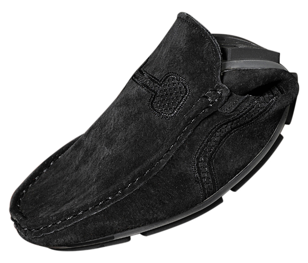 Mocasines de conducción con costuras para hombre