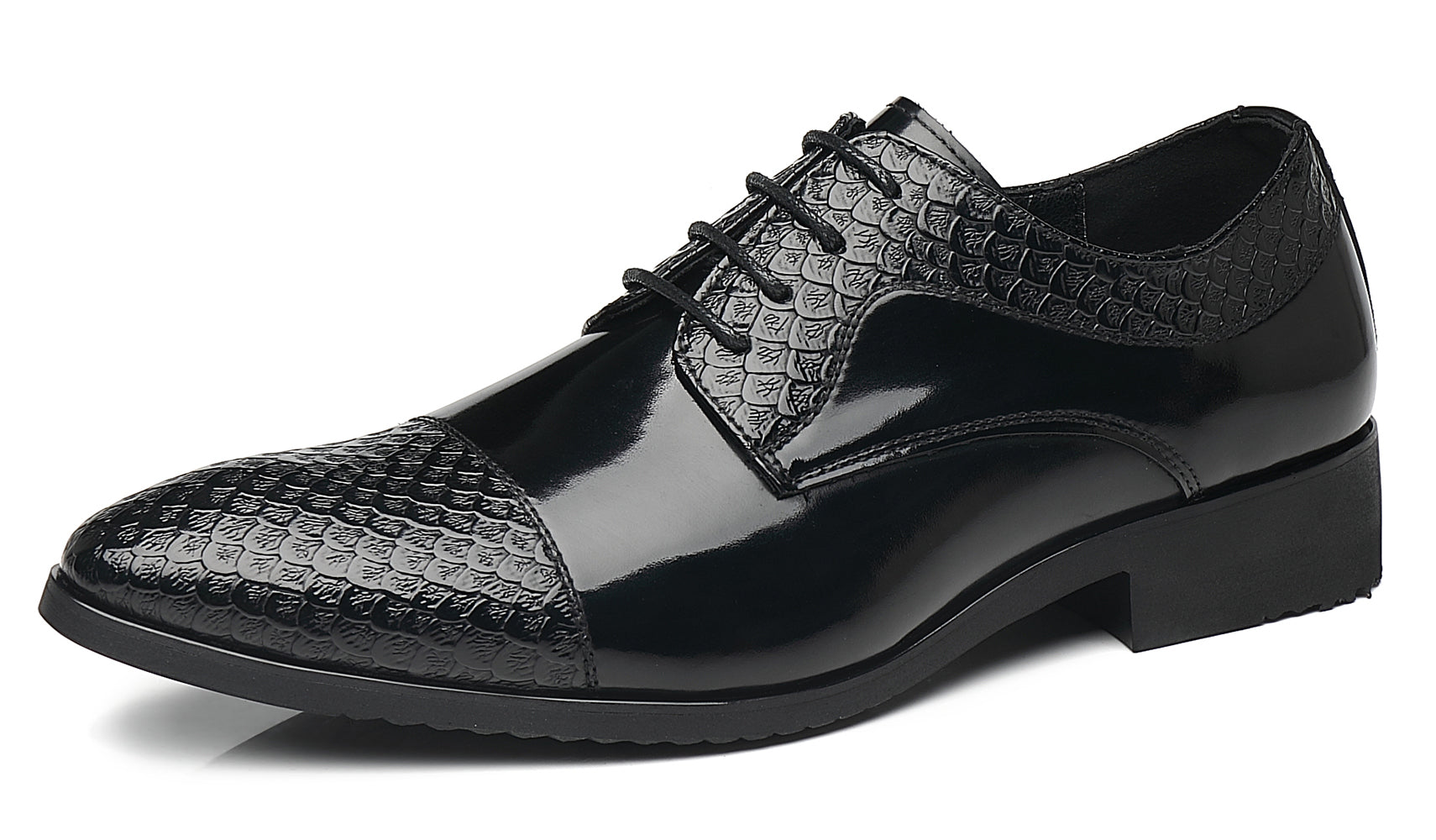 Zapatos Derby de negocios compuestos para hombre