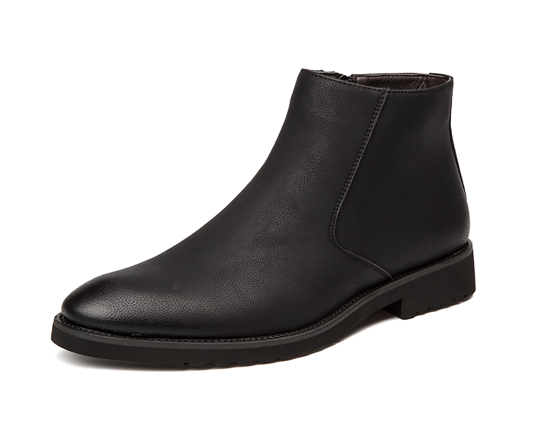 Men's  Chelsea Boots Leather Zipper