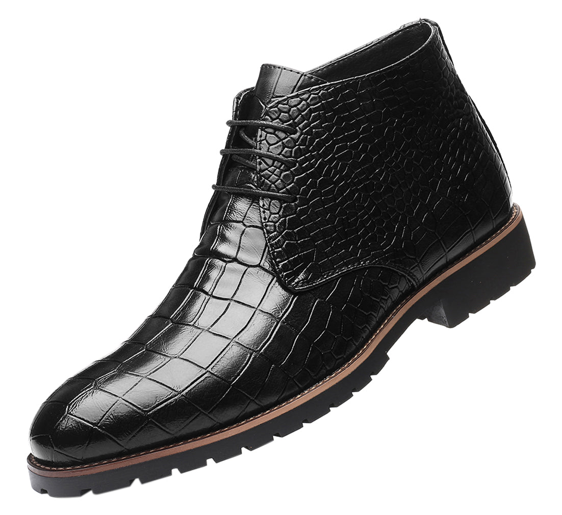 Botas casuales en relieve para hombre