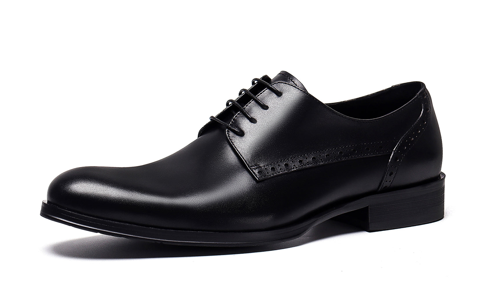 Men's Genuine Leather Derby Formal Shoes