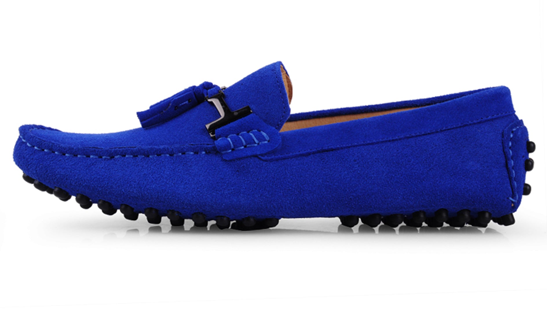 Mocasines de conducción con borlas para hombre