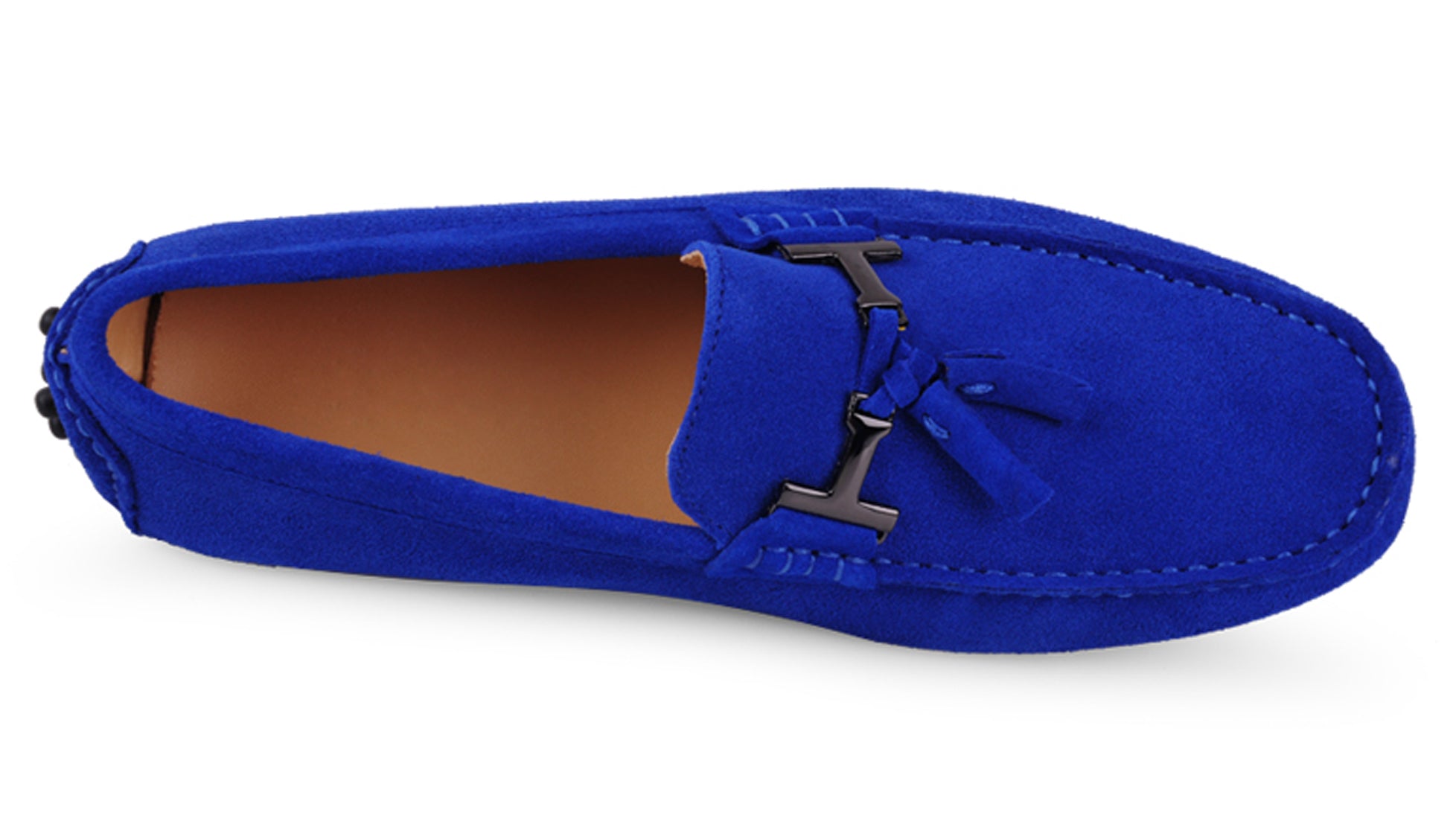 Mocasines de conducción con borlas para hombre