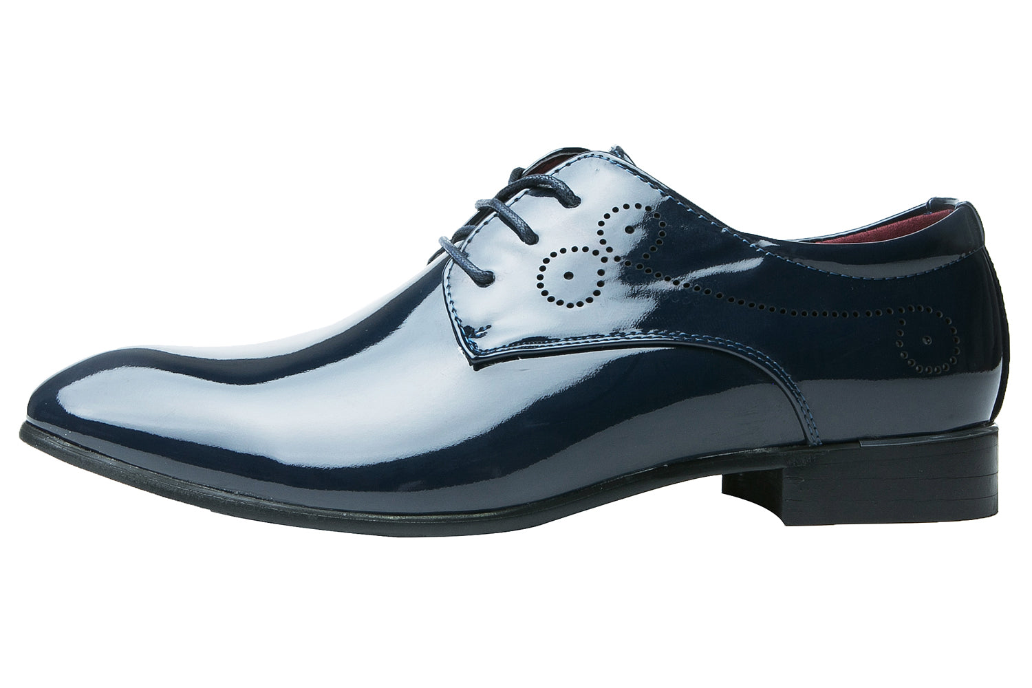 Derby clásico liso para hombre