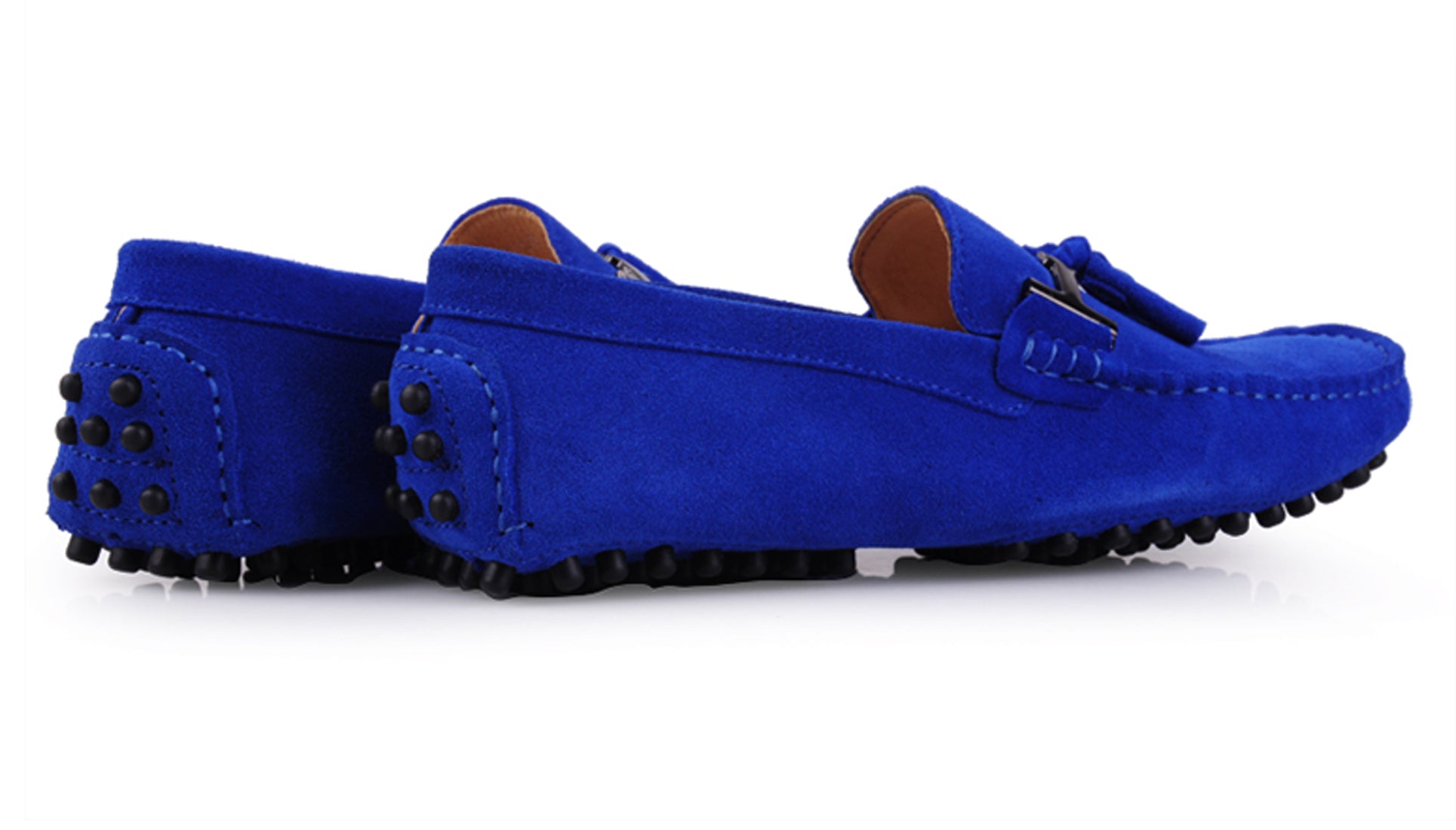 Mocasines de conducción con borlas para hombre