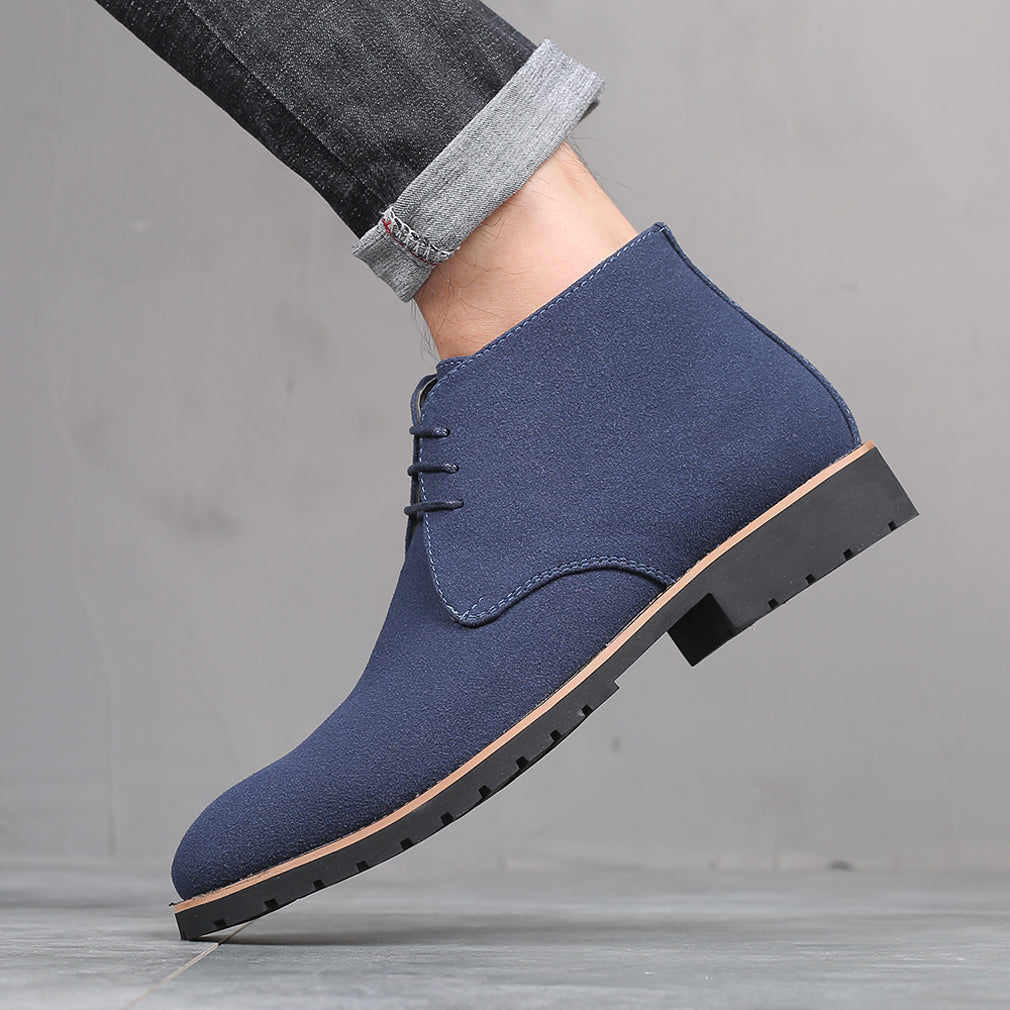 Men's Suede Plain Chukka Boots