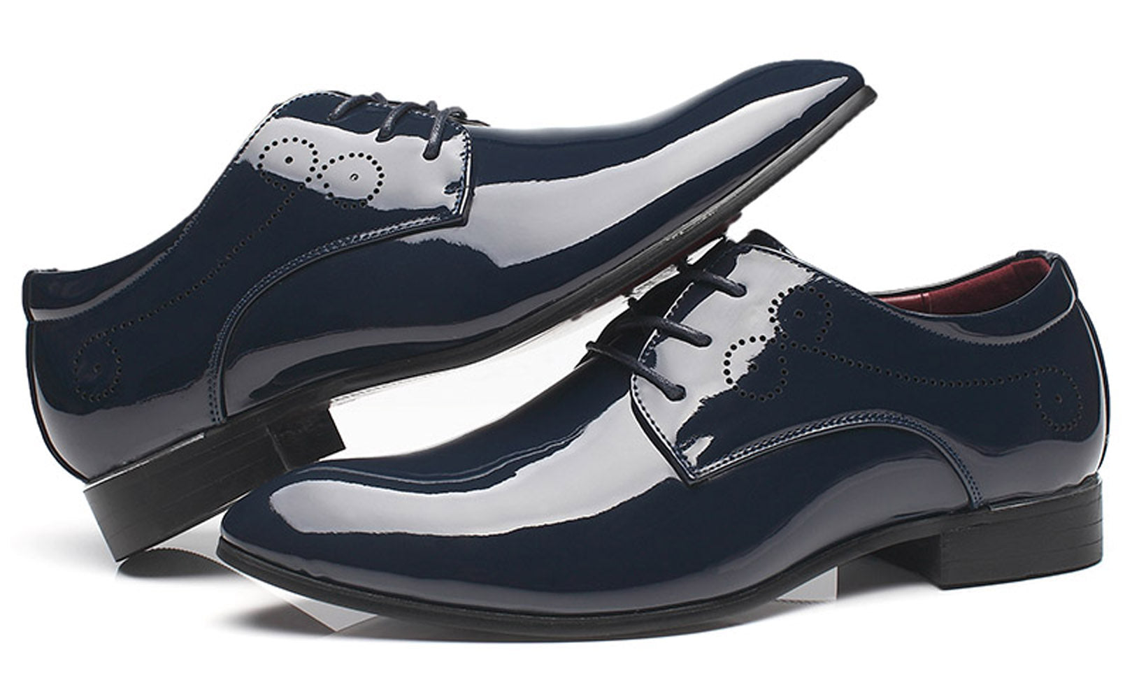 Derby clásico liso para hombre