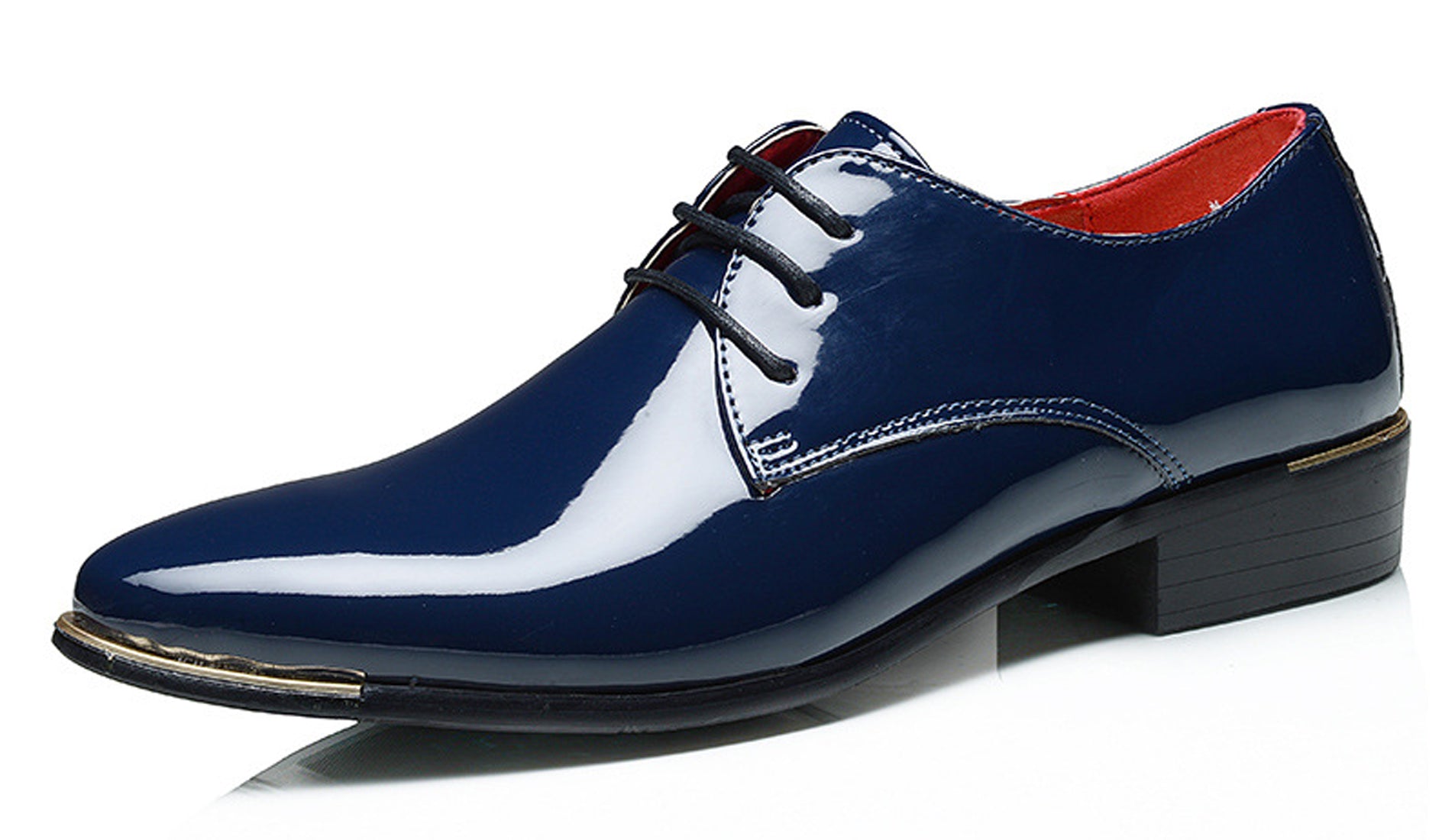 Men's Classic Shiny Plain Derby