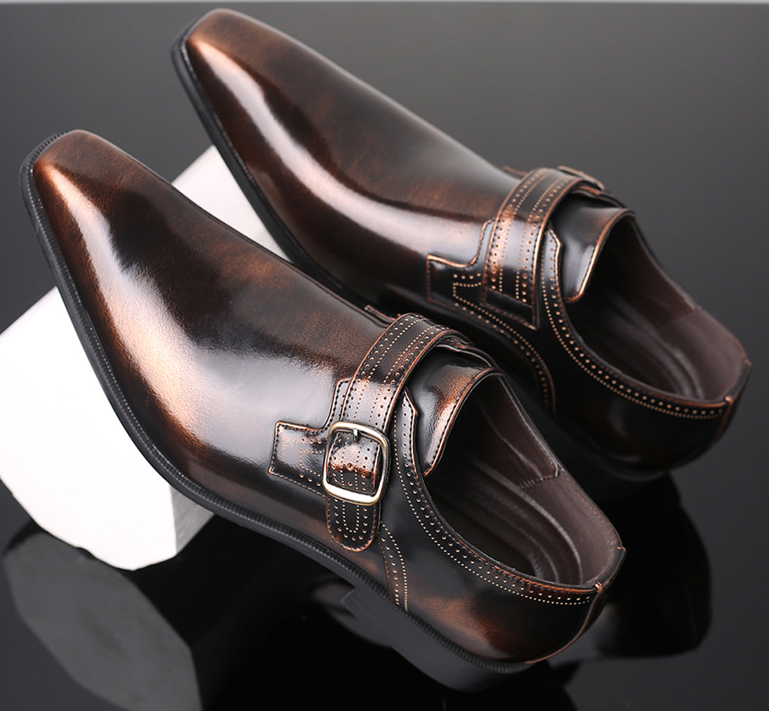 Men's Formal Monk Strap Loafers