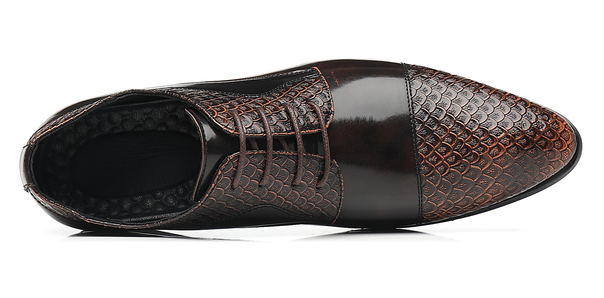 Zapatos Derby de negocios compuestos para hombre