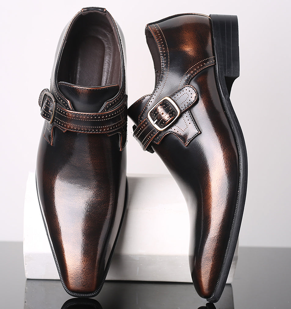 Men's Formal Monk Strap Loafers