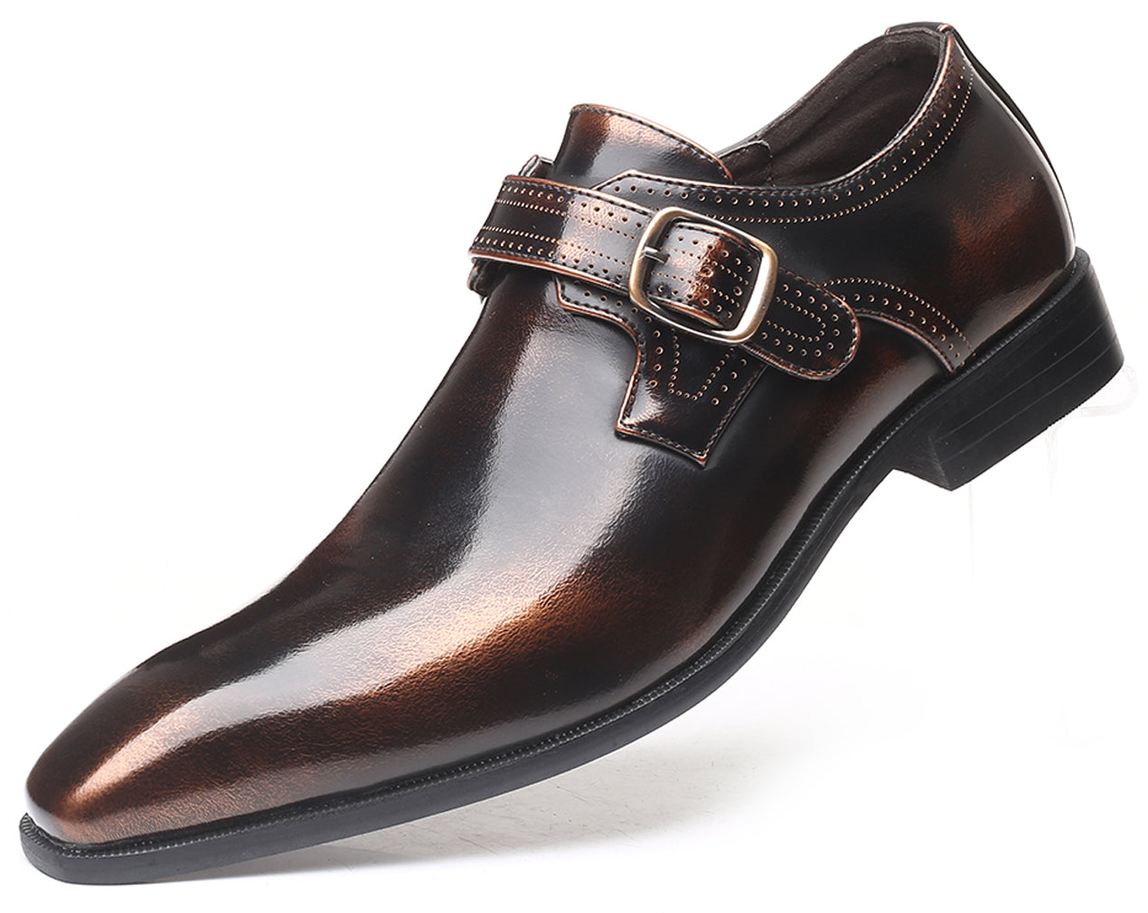 Men's Formal Monk Strap Loafers