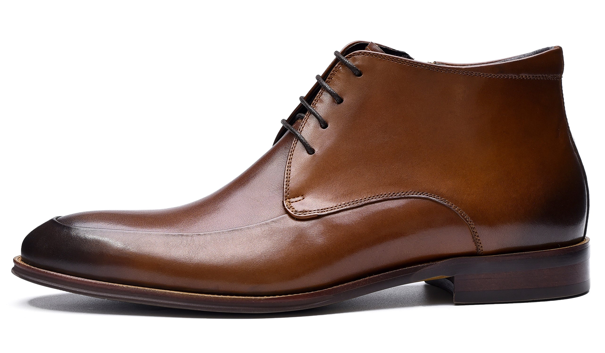 Men's Leather Casual Dress Boots – Santimon