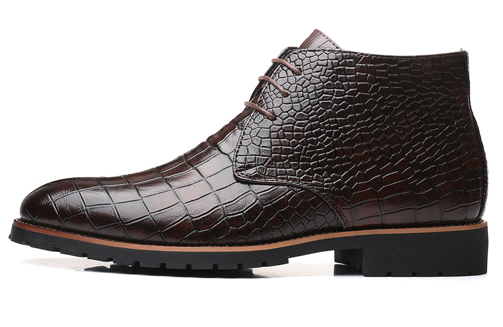 Botas casuales en relieve para hombre