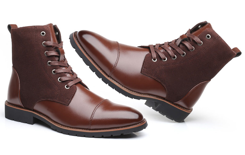 Botas de vestir para hombre por encima del tobillo