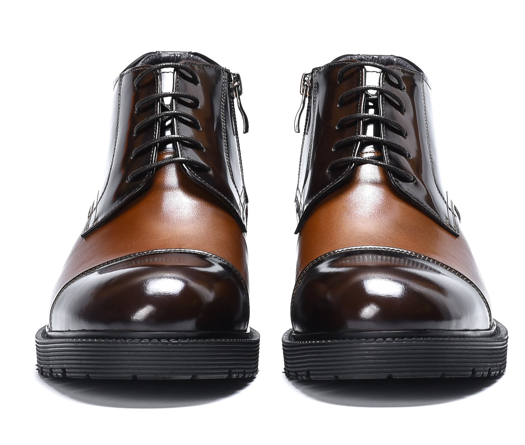 Men's Leather Fashion Casual Dress Boots – Santimon
