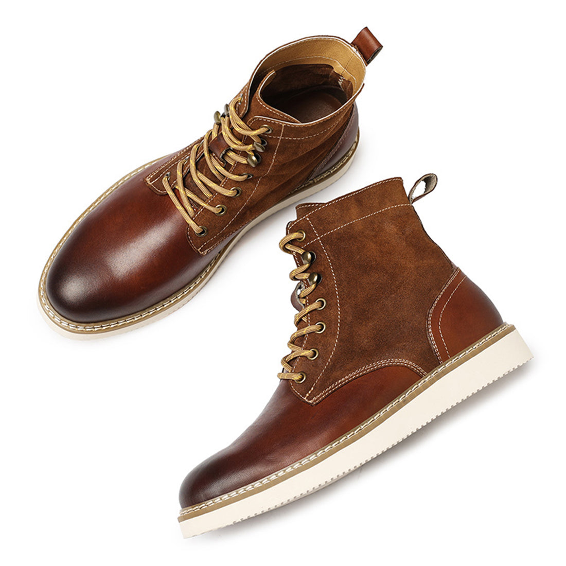 Men's Casual Dress Boots Foam Sole