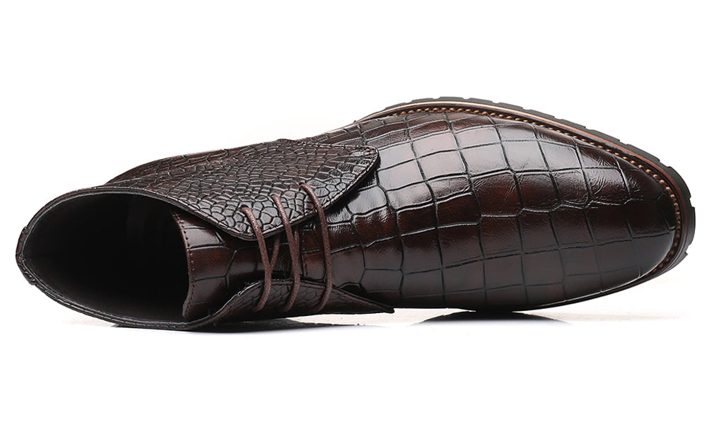 Botas casuales en relieve para hombre