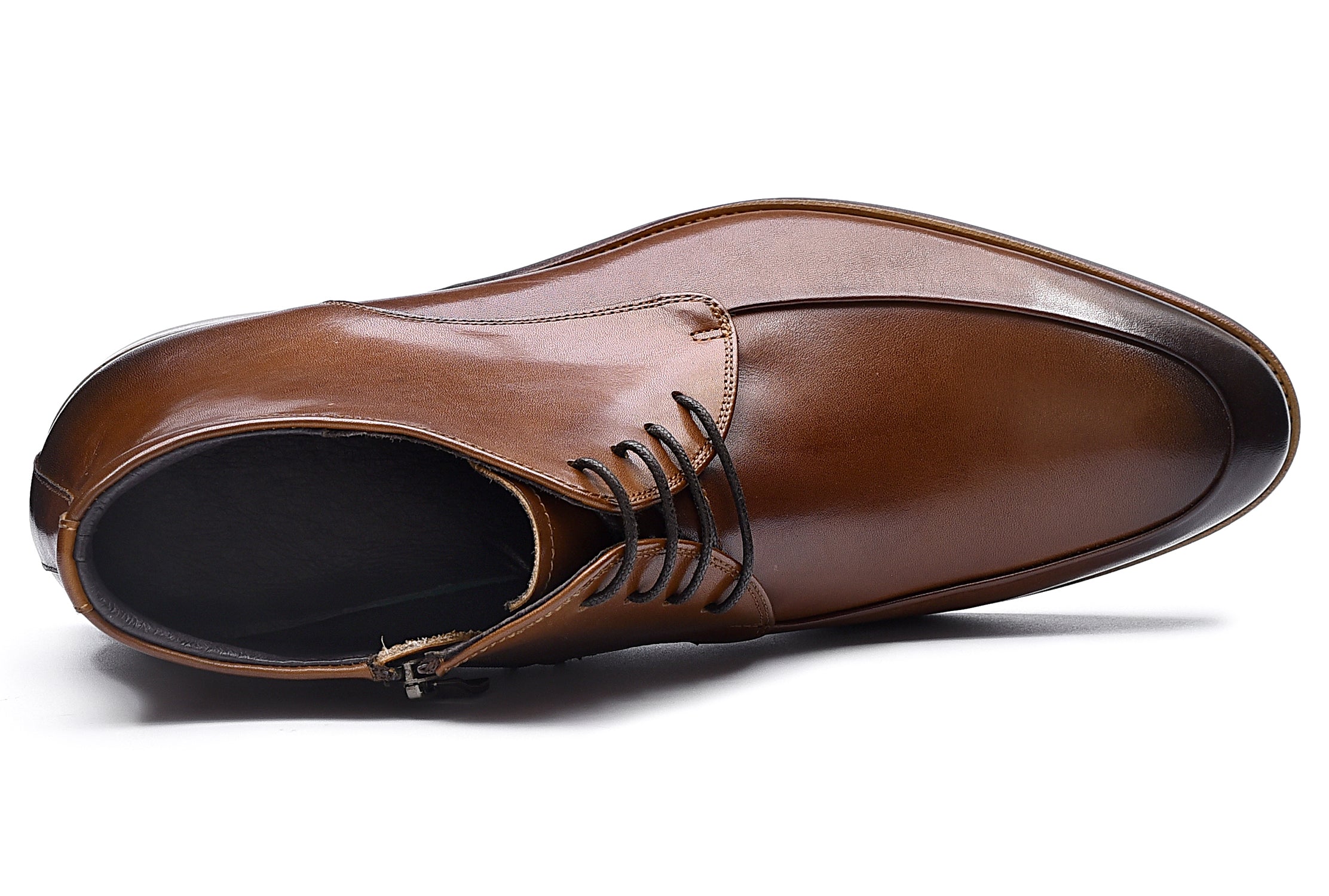 Botas de vestir informales de cuero para hombre