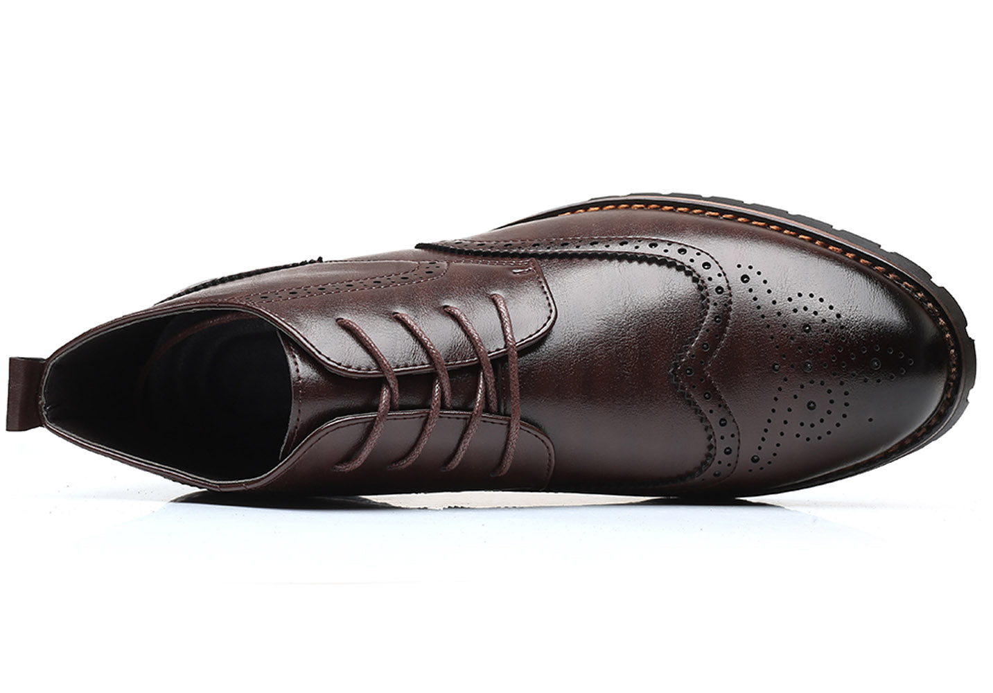 Men's Wingtip Brogue Casual Boots