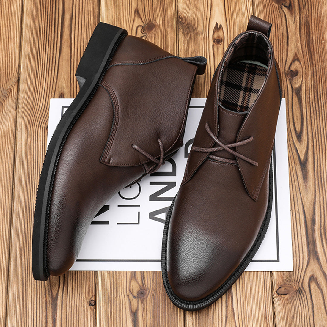 Men's Nubuck Ankle Chukka Boots