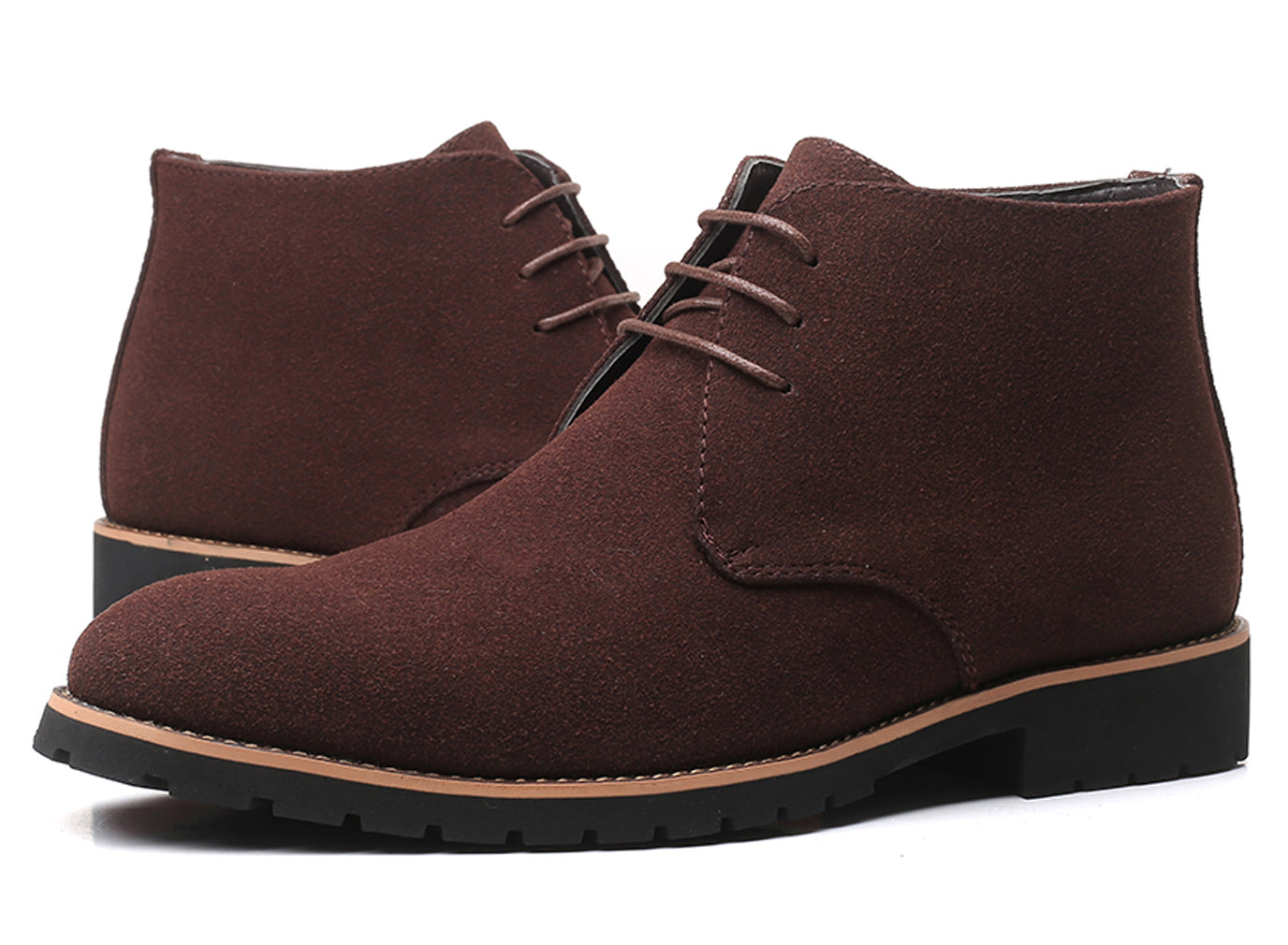 Men's Suede Plain Chukka Boots