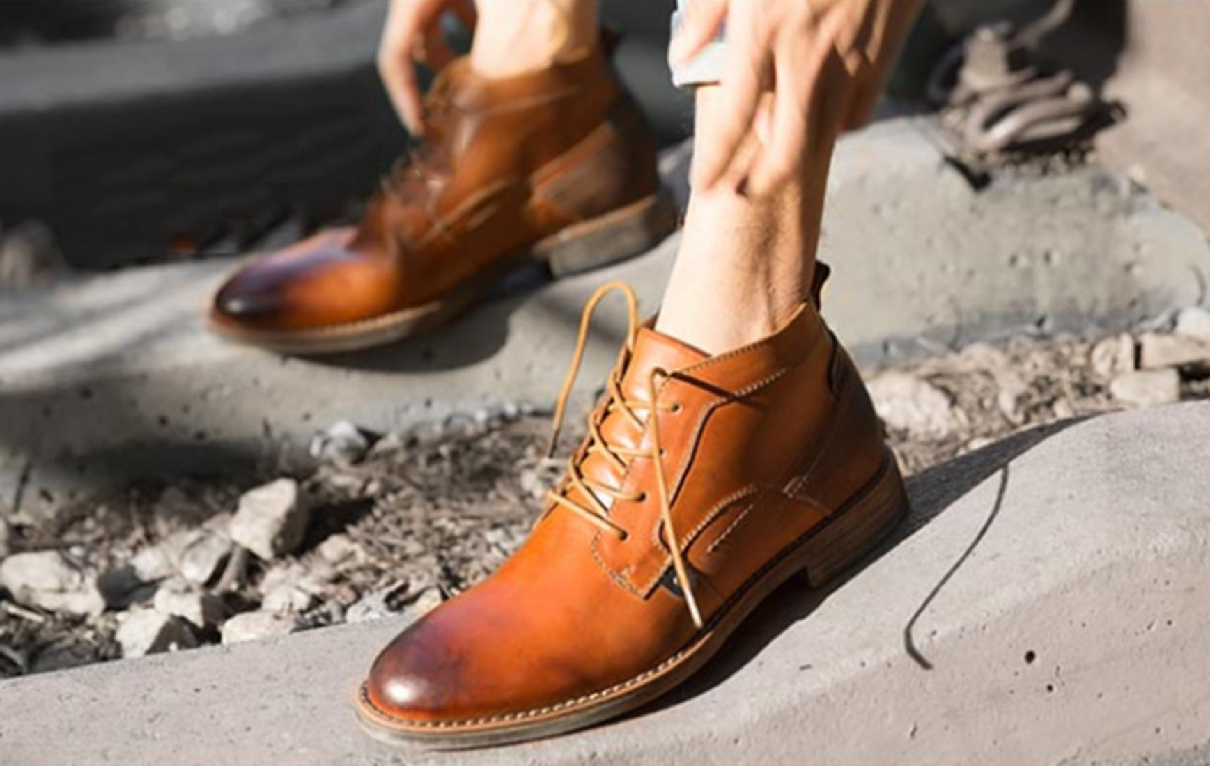 Men's Retro Utility Chukka Boots