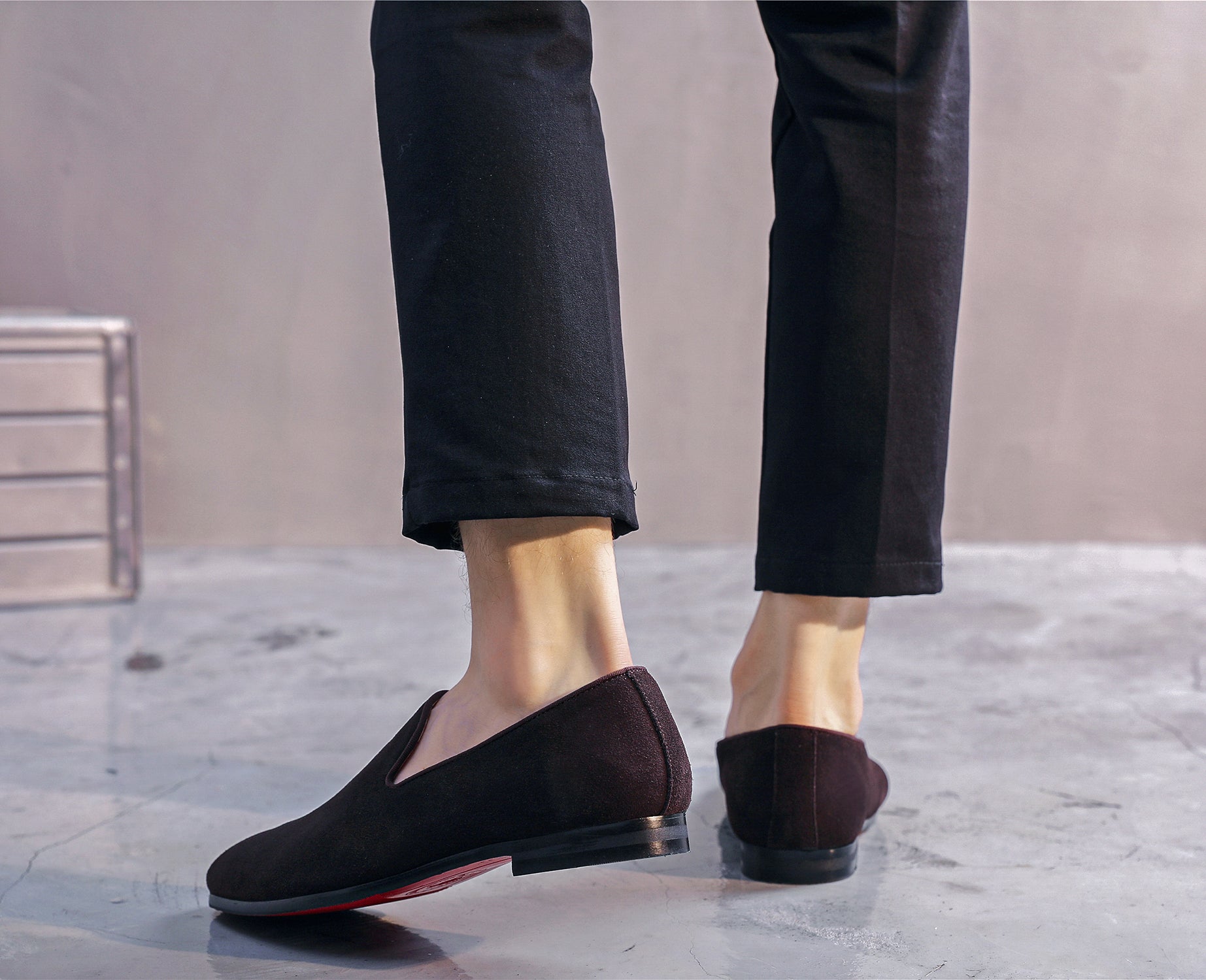 Men's Suede Casual Plain Loafers