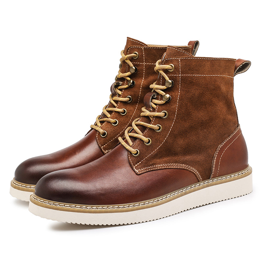 Men's Casual Dress Boots Foam Sole