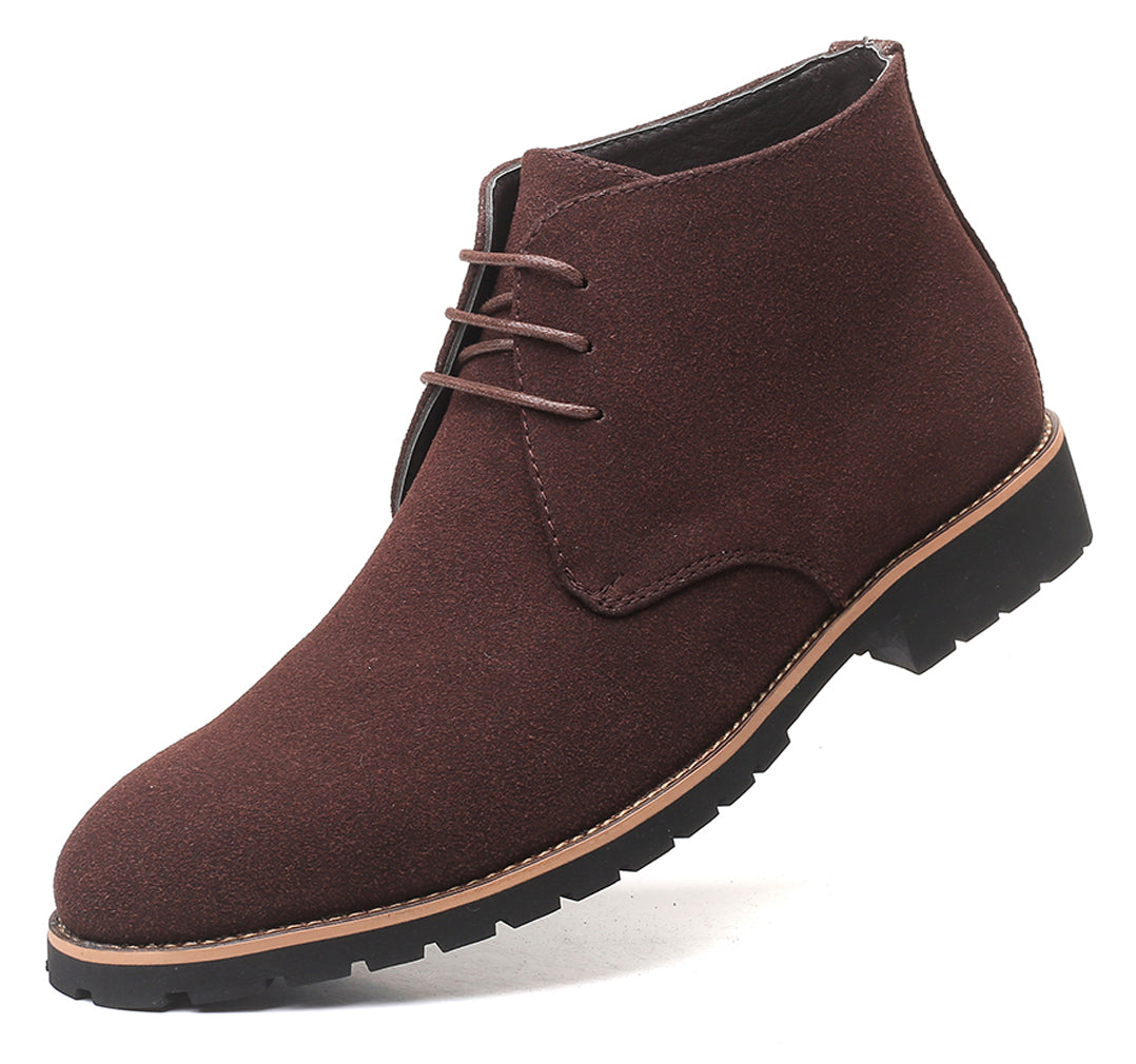 Men's Suede Plain Chukka Boots