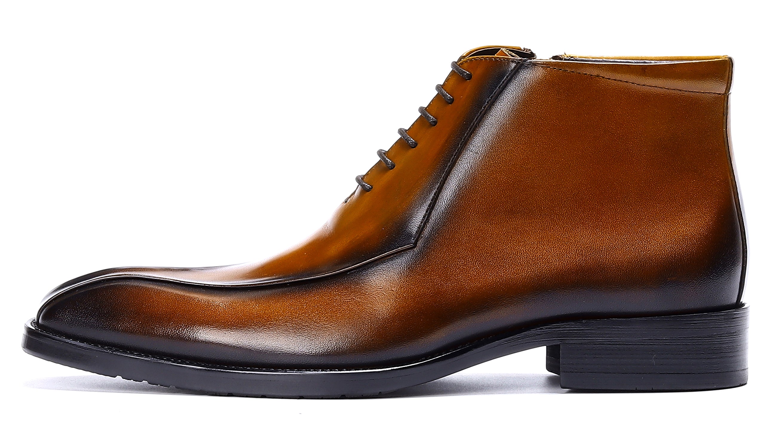Men's Leather Fashion Formal Dress Boots