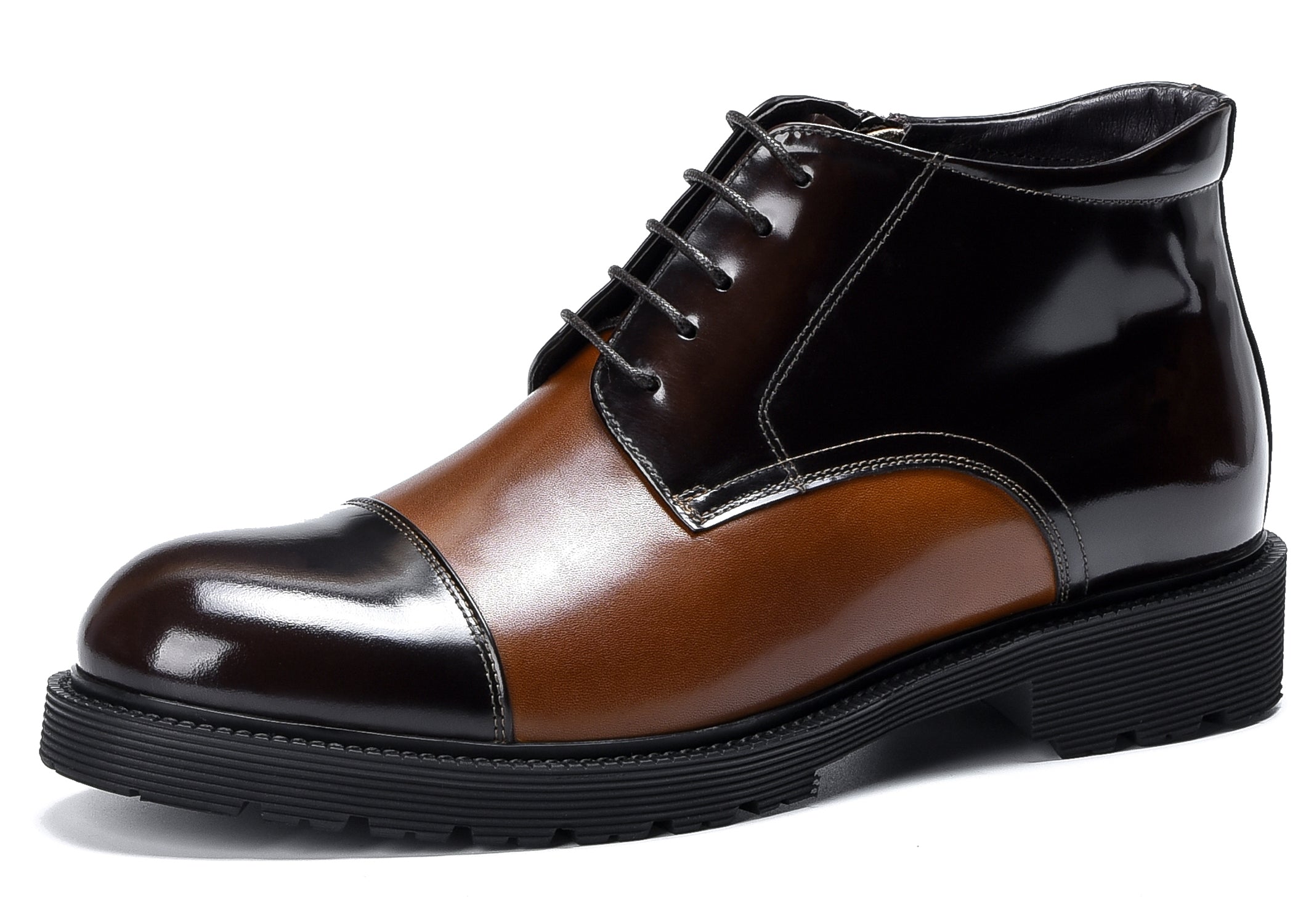 Men's Leather Fashion Casual Dress Boots