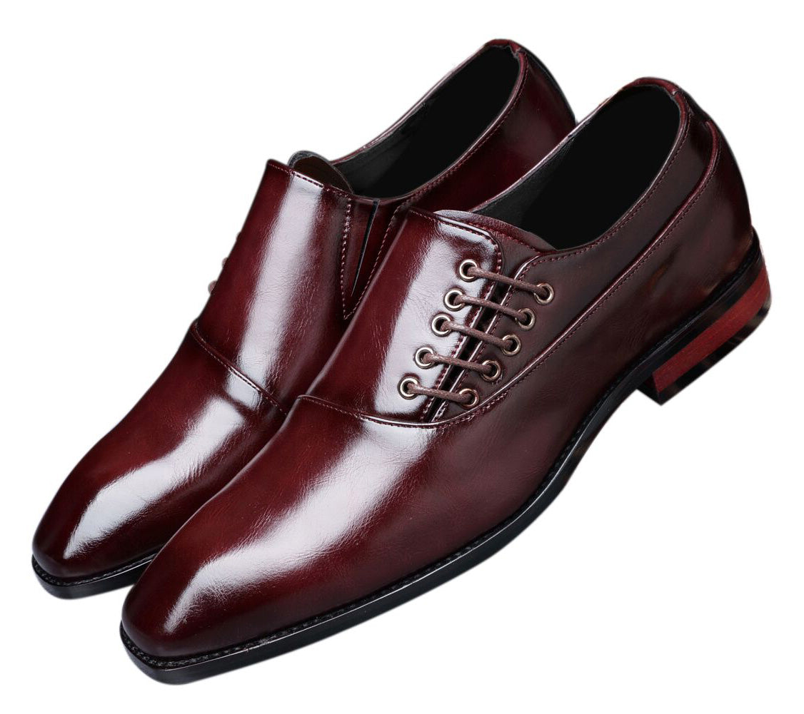 Men's Side Lace Dress Loafers