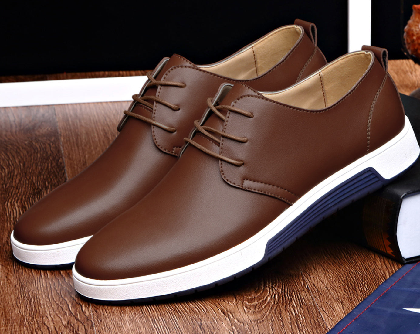 Men's Casual Derby Sneakers Shoes