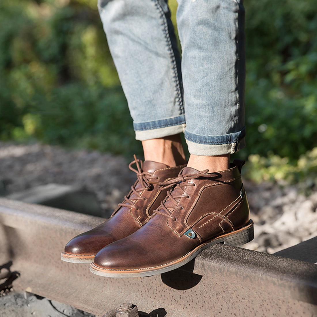 Men's Retro Utility Chukka Boots