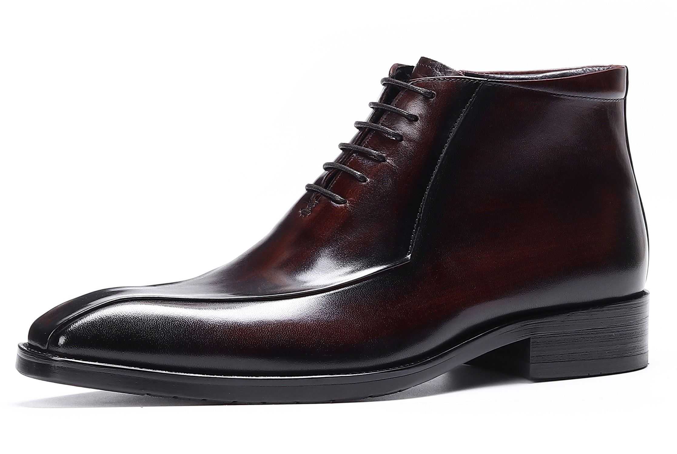 Men's Leather Fashion Formal Dress Boots