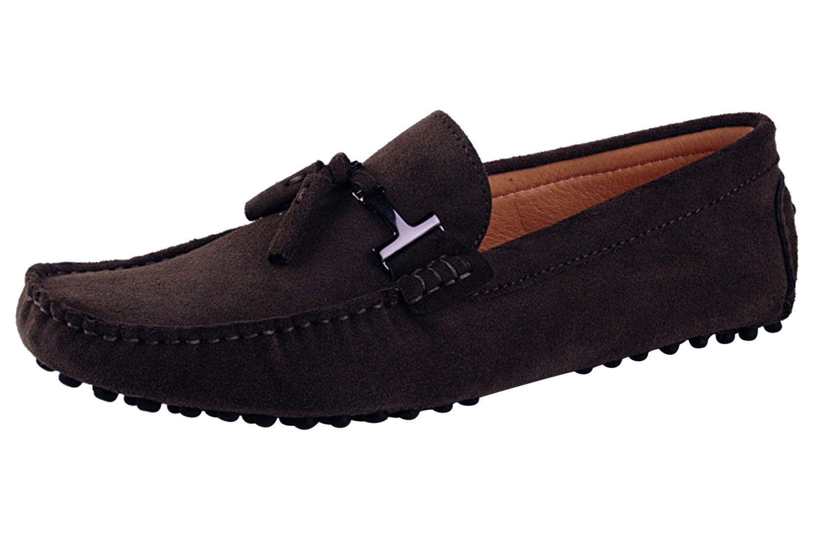 Mocasines de conducción con borlas para hombre