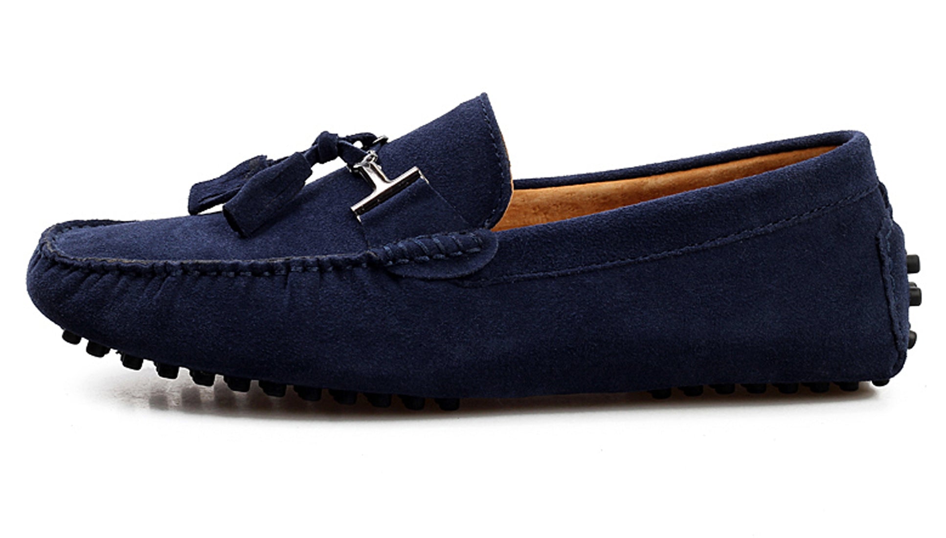 Mocasines de conducción con borlas para hombre