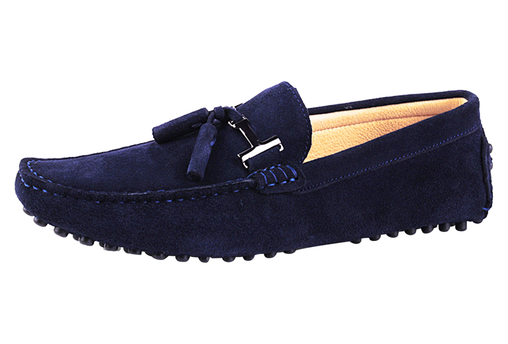 Mocasines de conducción con borlas para hombre
