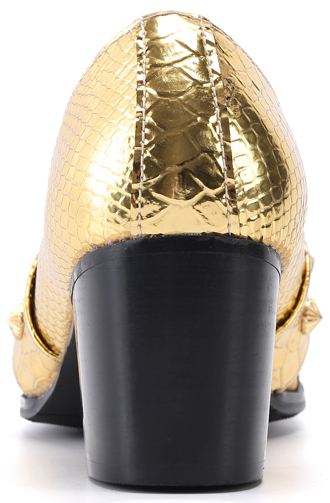 Men's Leather Jewelry Opera Pumps