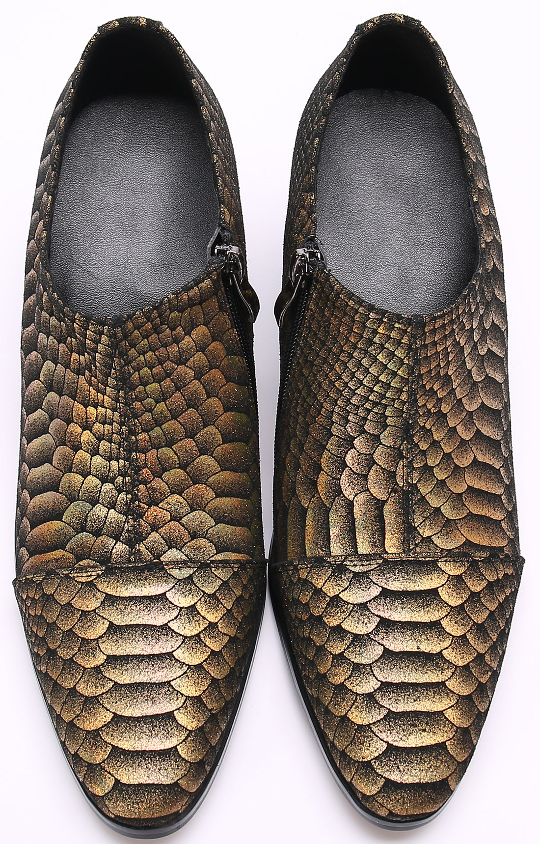 Men's Fashion Leather Slip-on Opera Pumps