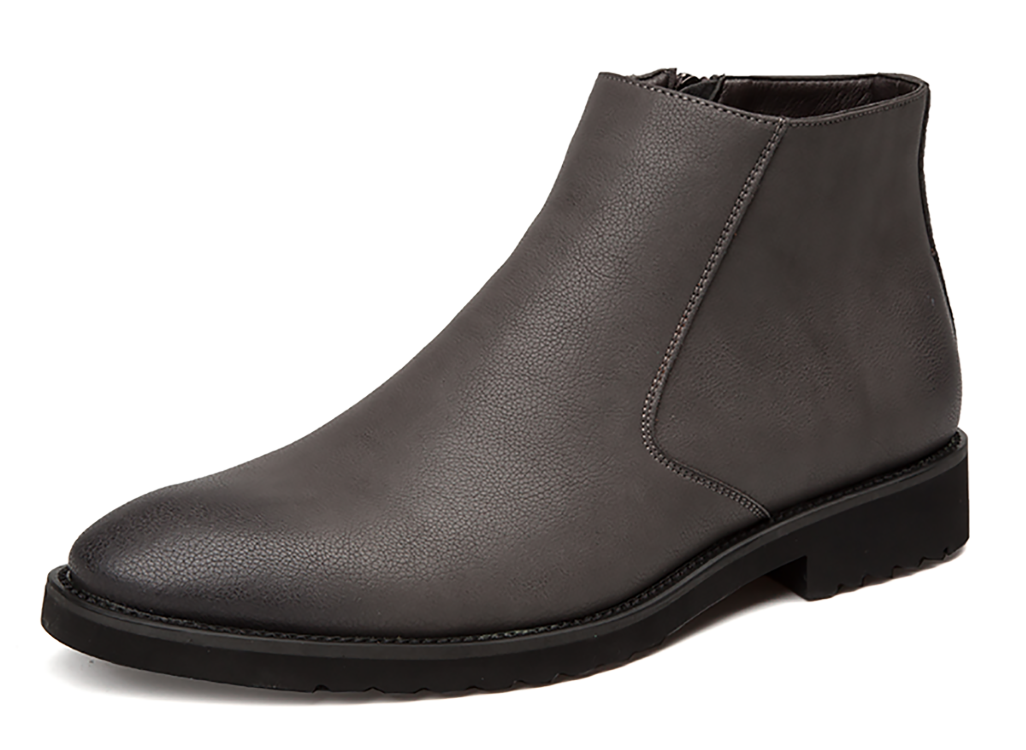 Men's  Chelsea Boots Leather Zipper