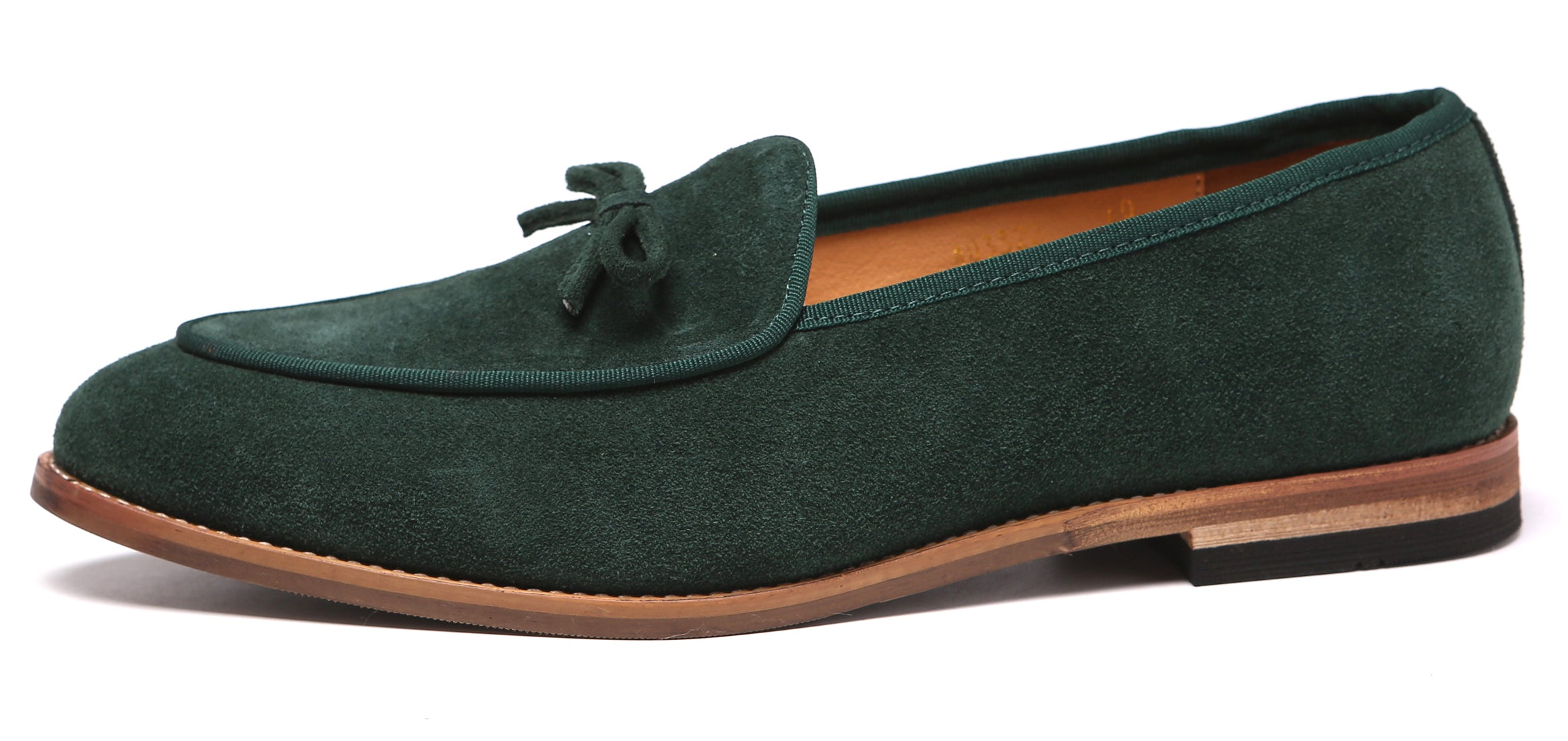 Mocasines informales con lazo para hombre 
