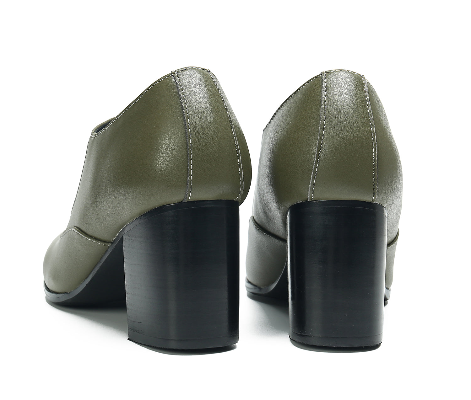 Men's Low Cap Zipper Leather Opera Pumps Boots